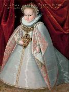 unknow artist daughter of King Sigismund III of Poland Sweden oil painting artist